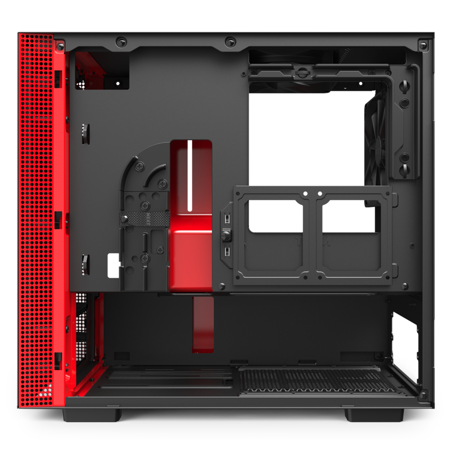 H210 Mini Itx Case Nzxt H210 Red Matériel :: Boîtiers :: NZXT H210