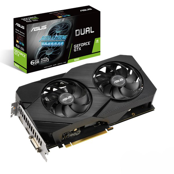 Geforce Gtx 1680 ASUS Dual GTX1660-6G-EVO NVIDIA GeForce