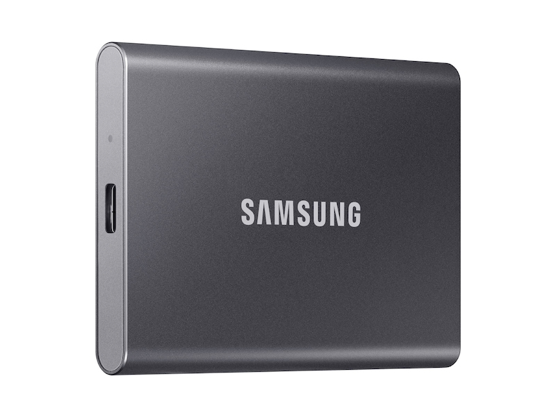 Samsung T7 MU-PC1T0T 1000GB External SSD, Grey - Main Image