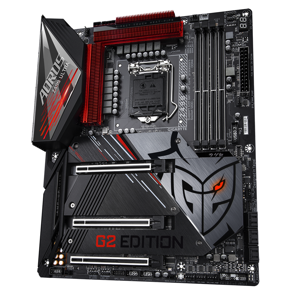 Gigabyte Z490 Aorus Ultra G2 LGA 1200 ATX Intel Z490 Express, Z490