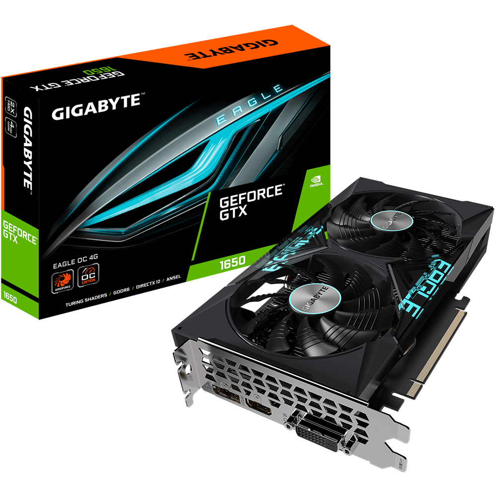 Carte Graphique Giga 1650 Super Gigabyte GeForce GTX 1650 D6 OC 4G