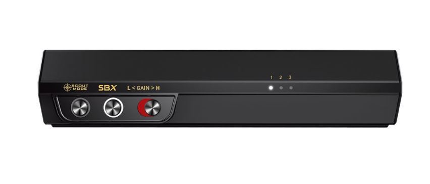 Звуковая карта creative sound blasterx g5