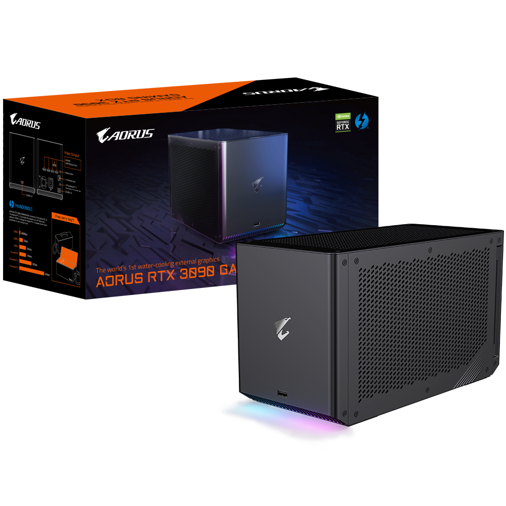 Gigabyte AORUS GAMING BOX NVIDIA GeForce RTX 3090, 24GB, GDDR6X