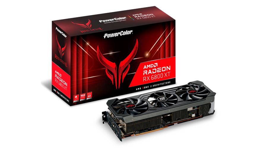 1000台限定 Powercolor Red Devil RX6800XT Amazon.com: PowerColor Red Devil AMD Radeon™ RX 6800 XT