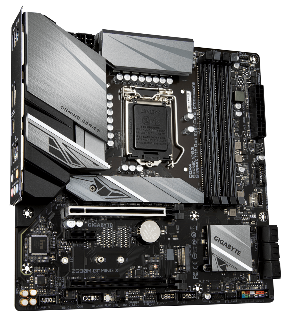 Carte Mère GIGABYTE Z590 AORUS Master - Socket LGA 1200, WiFi 6E, PCIe 4.0, Refroidissement Avancé