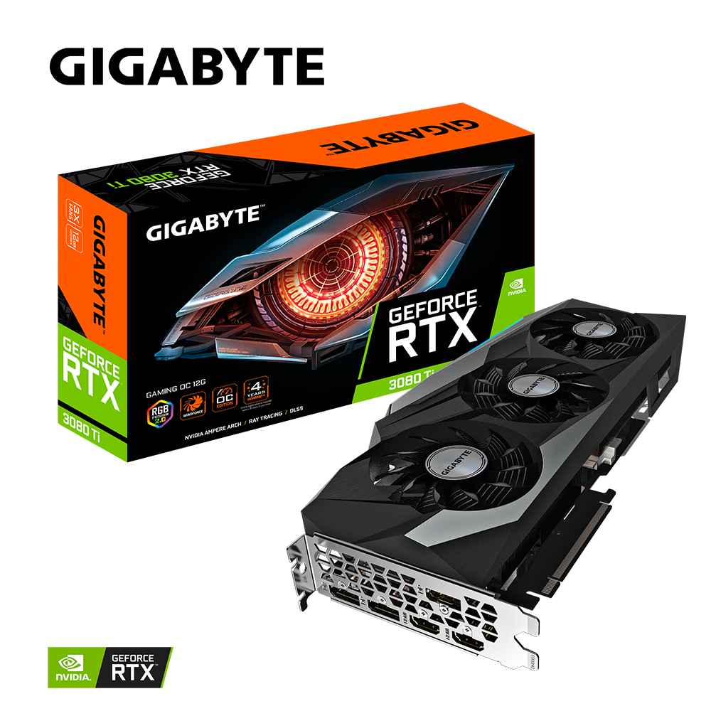 Gigabyte GeForce RTX 3080 Ti GAMING OC 12G NVIDIA 12 GB GDDR6X, GV