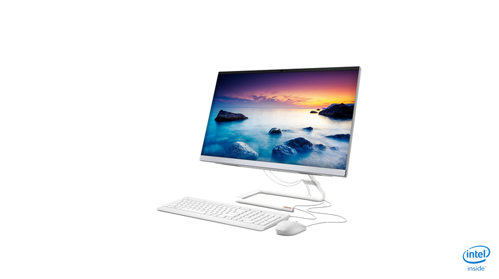 Lenovo IP AIO 24IMB05 F0EU00KTIV i7-10700T, 8GB, 256GB SSD  1TB HDD, Free DOS, White