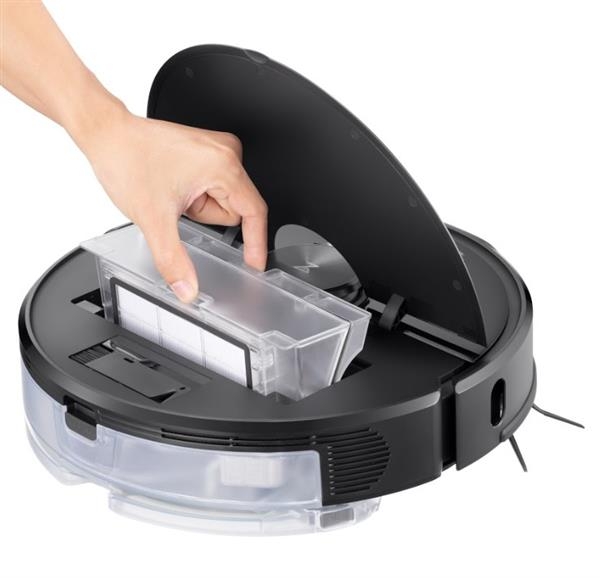 Roborock S6 MaxV Robotic Vacuum Cleaner, Black