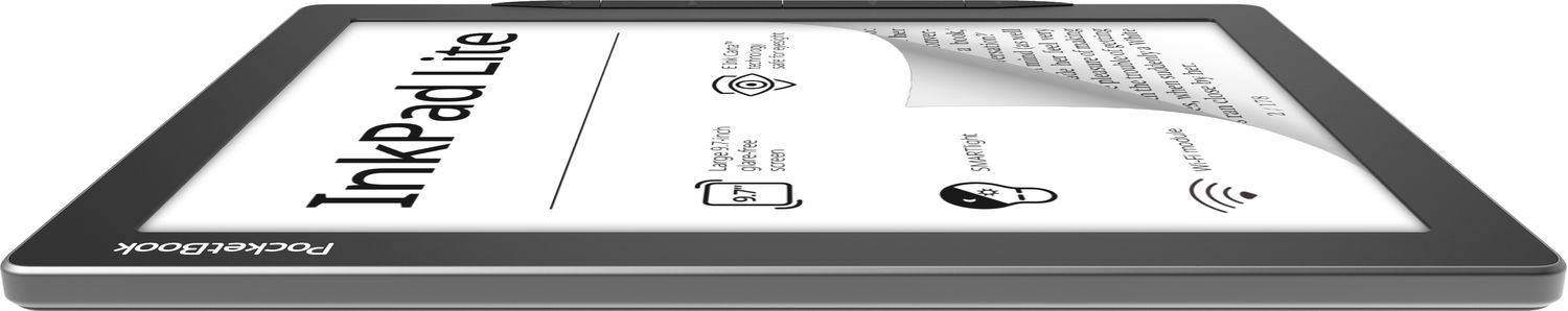 PocketBook InkPad Lite e-book reader Touchscreen 8 GB Wi-Fi Black, Grey