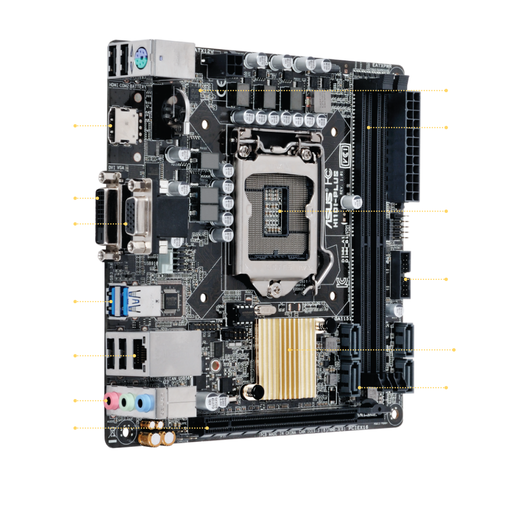H110 I7 6700 Ddr4 Asus H110 Lga 1151 Itx Motherboard ASUS H110I
