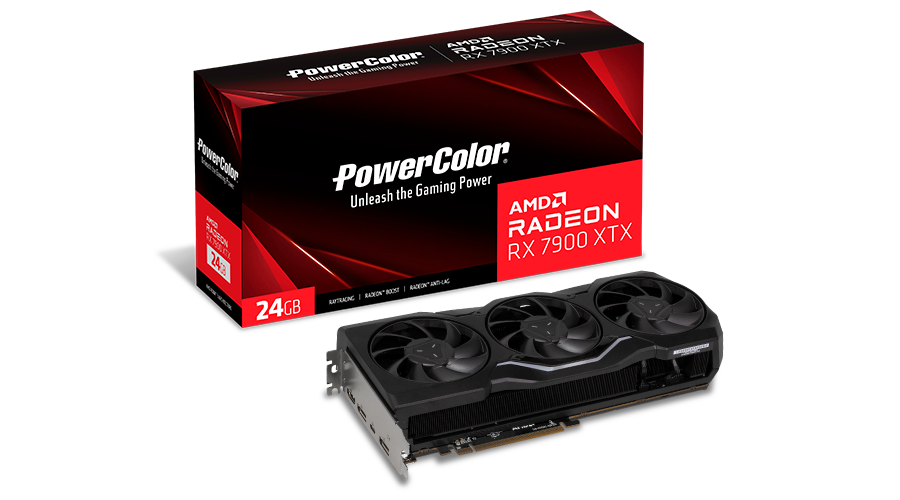 POWERCOLOR RX7900XTX24G | ВИДЕОКАРТЫ купить по низкой цене в Нетании ...