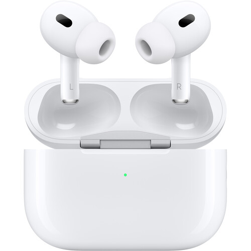Apple AirPods Pro (2nd generation) MQD83ZM/A - Headphones, Bluetooth,...