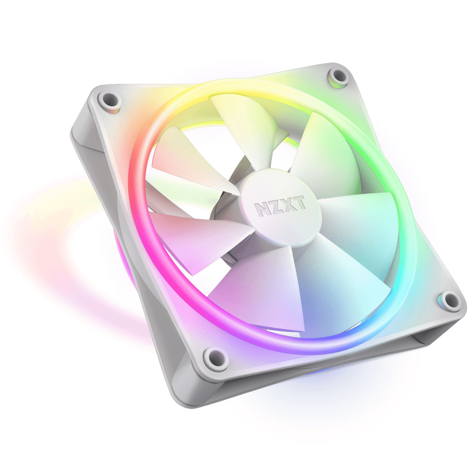 NZXT DUO F120 - PC Case Fan, RGB, 12cm, 1 pc(s), White :: למארז מחשב ...