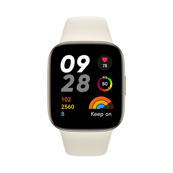 Xiaomi Redmi Watch 3 - Ivory (UK Version + 2 Years Warranty)