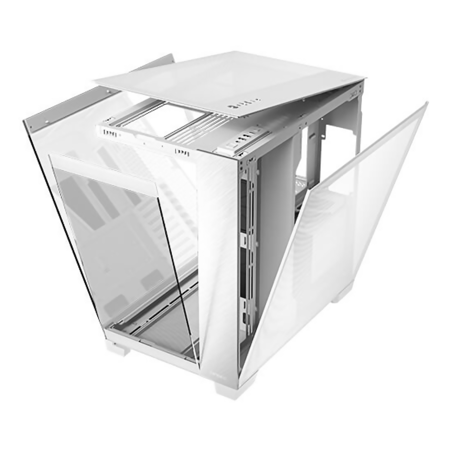 Antec C8 Gaming PC Case - Aluminum, Stylish White Design | TopMarket Israel