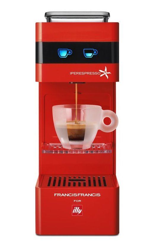 Machine à capsules Y3.3 Iperespresso Rouge Illy + Offre cadeau