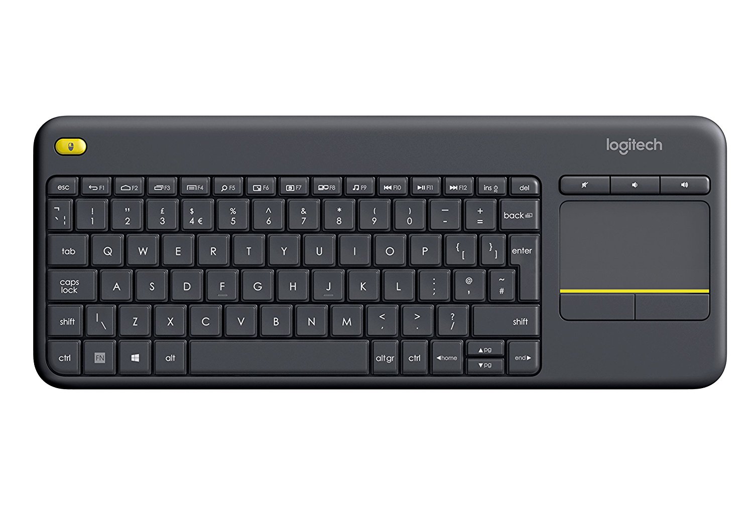Logitech wireless touch k400. Клавиатура Logitech k400 Plus 920-007147. Logitech k400 Plus. Клавиатура Logitech Wireless Touch Keyboard k400 Plus Black (920-007147). Logitech Wireless Touch Keyboard k400 Plus.