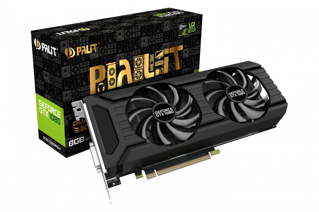 動作品】Palit GTX1080 DUAL ８G-