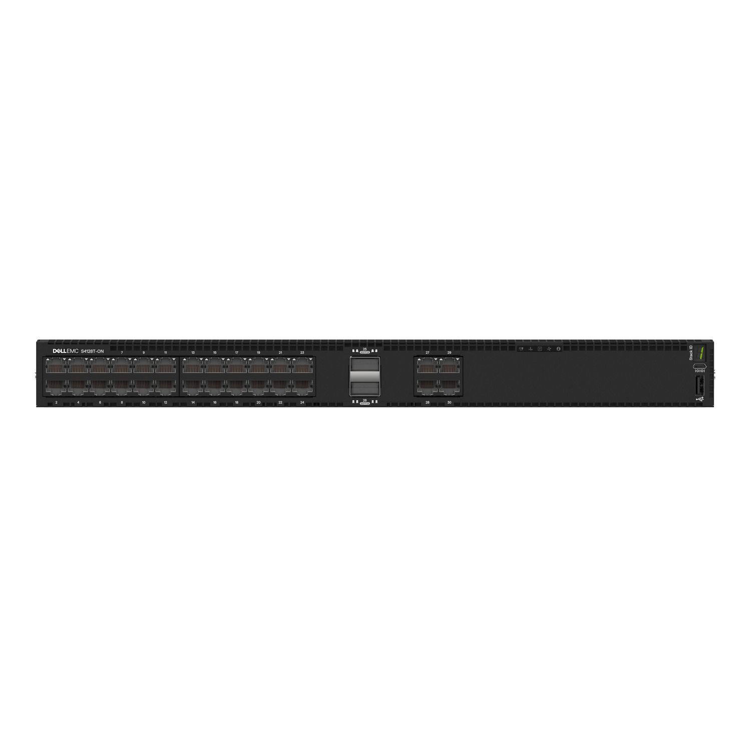 DELL S-Series S4128T Managed L2/L3 10G Ethernet (100/1000/10000) Black ...