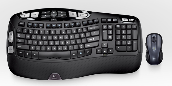 Logitech MK550 מקלדת RF אלחוטי שחור, 920-002555