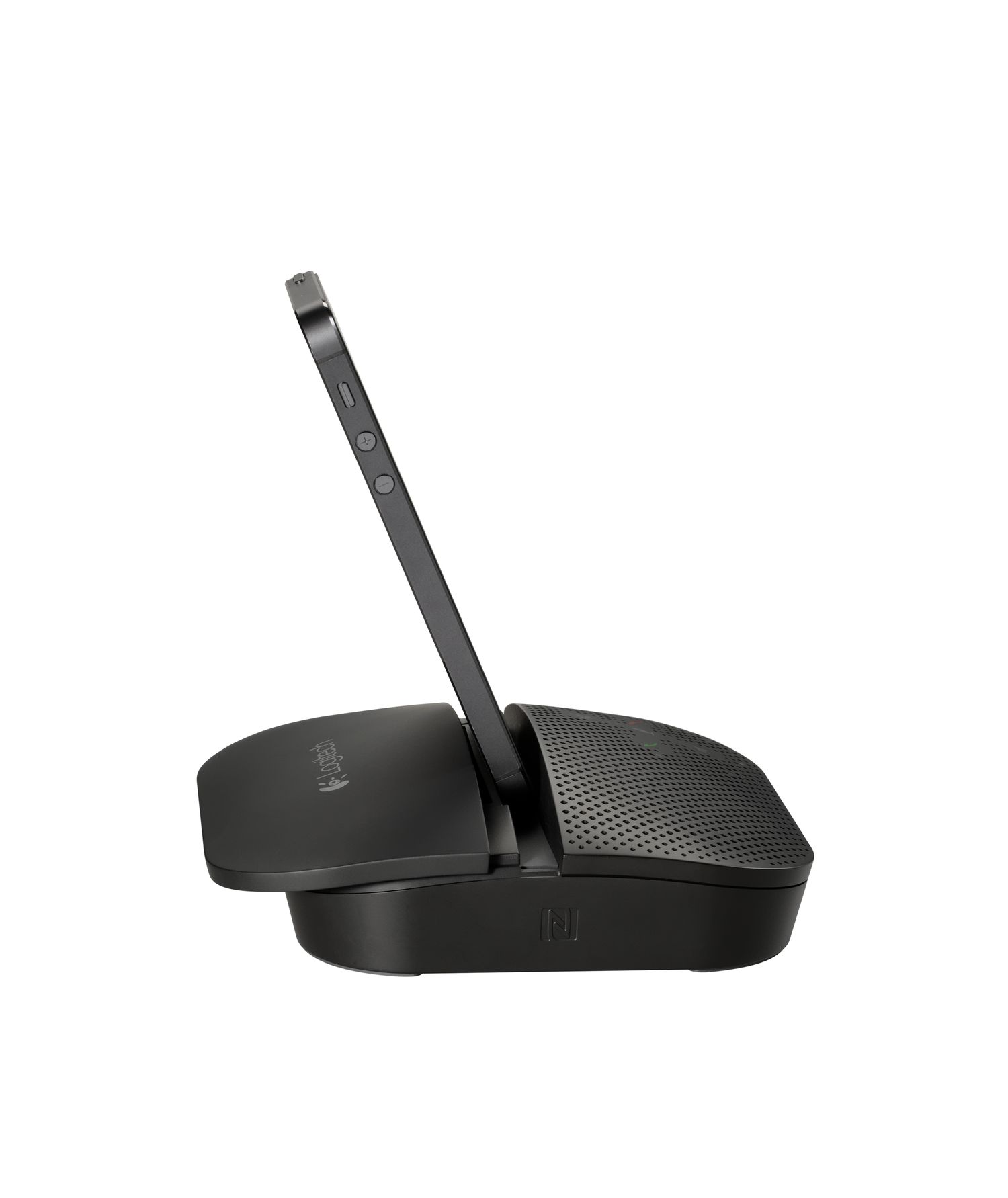 Logitech P710e speakerphone Mobile phone Black USB/Bluetooth, 980-000742