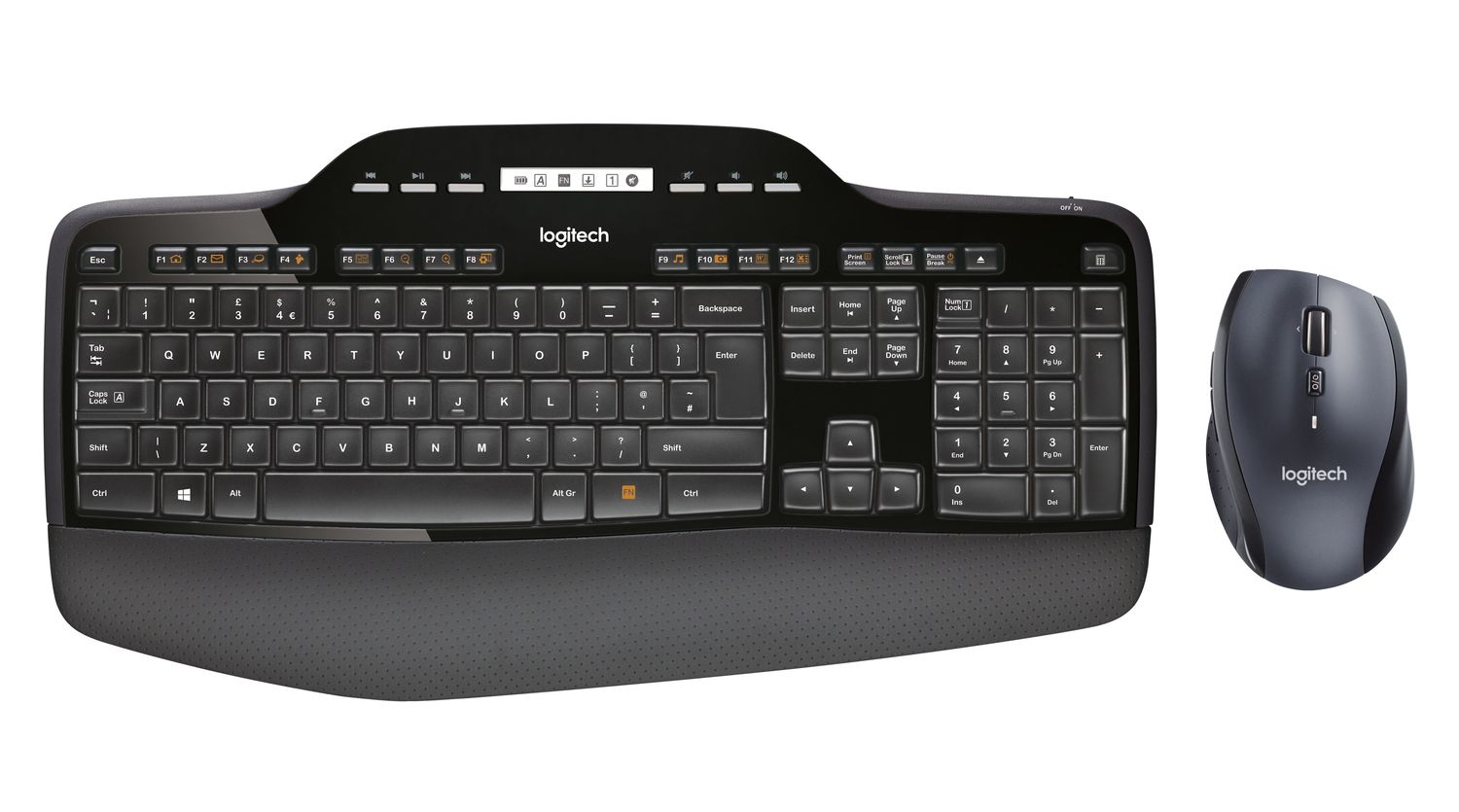 Logitech 92000-244-20 MK710 - Keyboard and Mouse Desktop