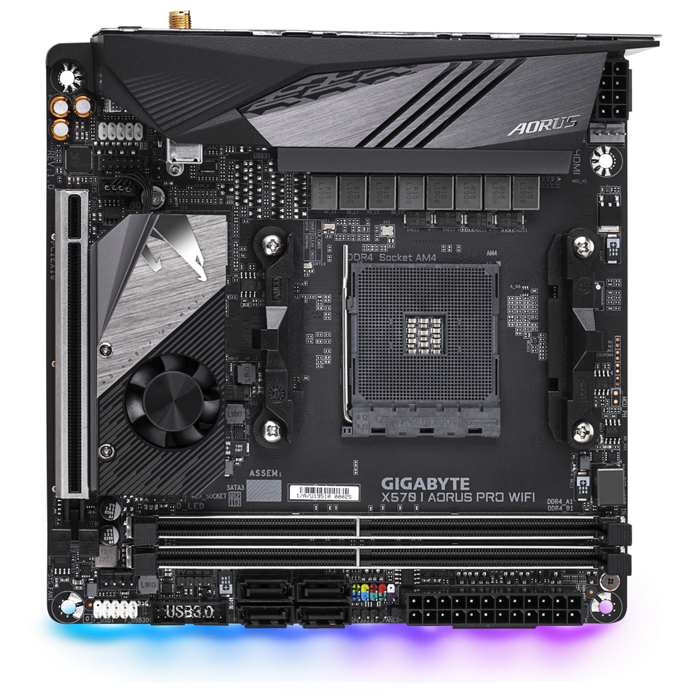 Gigabyte X570 Mini Itx Am4 X570 Itx Wi Fi Aorus X570 Itx Gigabyte