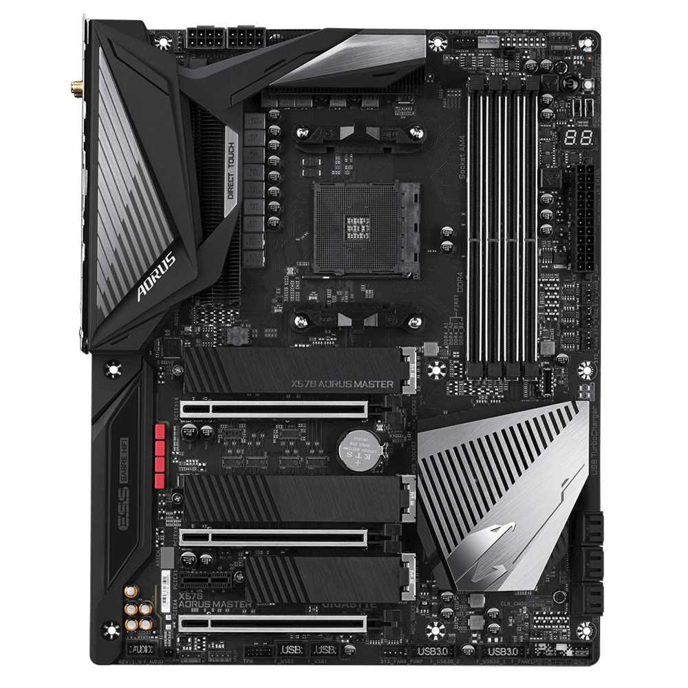 Gigabyte X570 AORUS MASTER motherboard Socket AM4 ATX