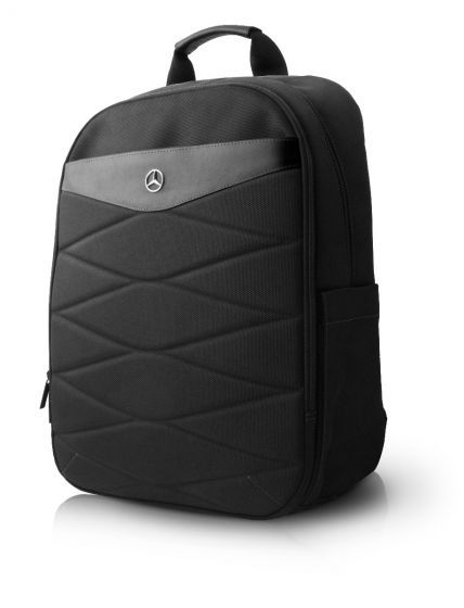 black computer backpack