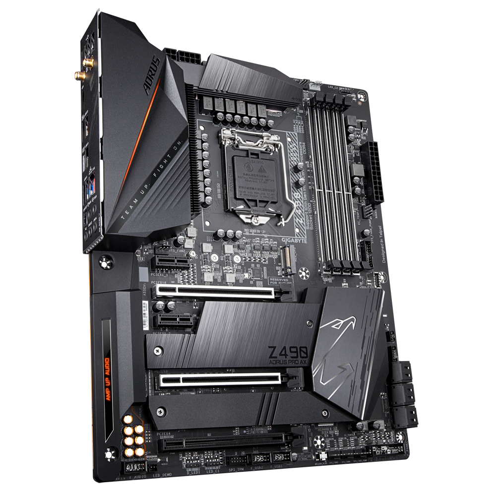 Motherboard GIGABYTE Z490 AORUS PRO AX LGA1200, ATX, INTEL Z490