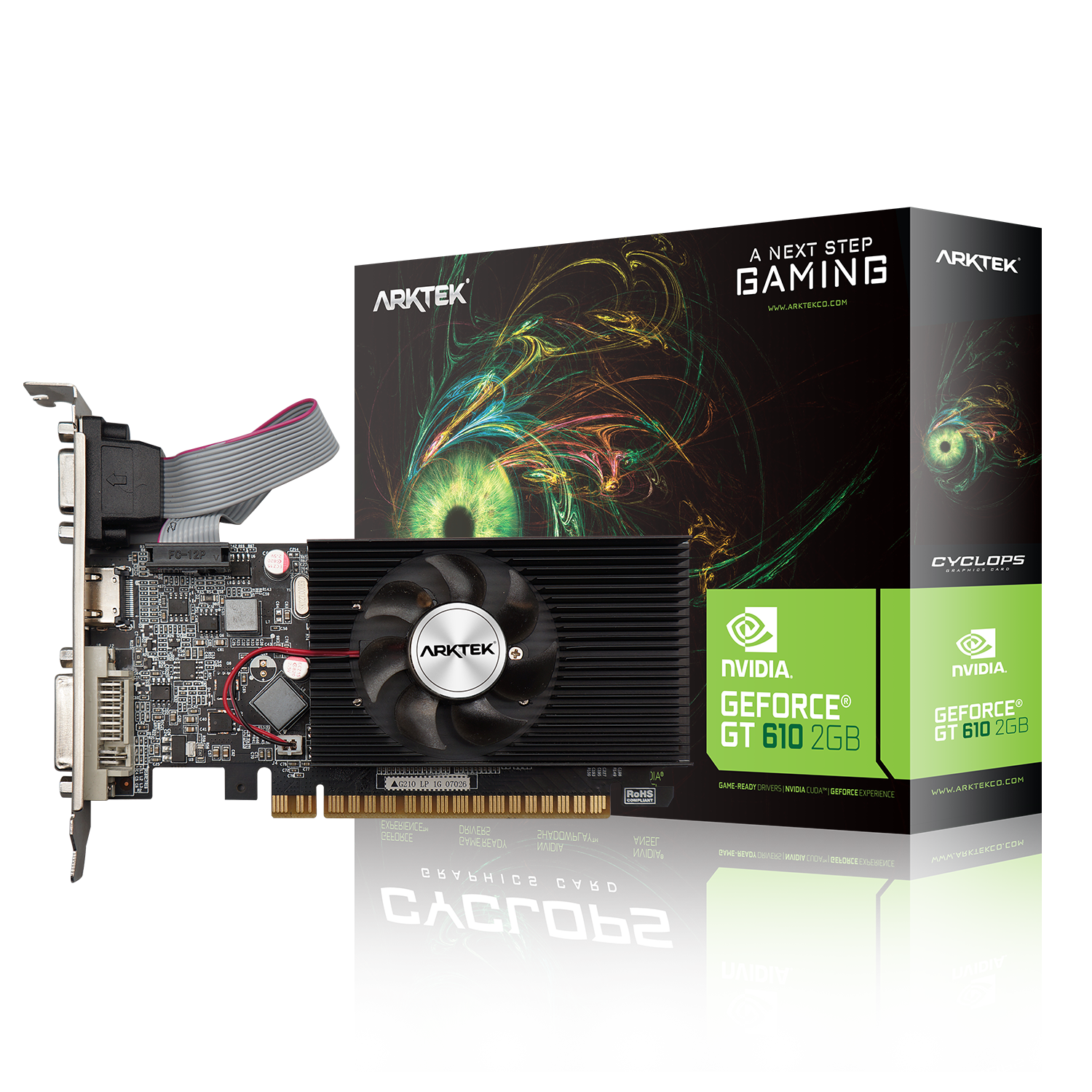 Graphic Card Gigabyte Gt 610 1gb Geforce Gt 610 Gigabyte NVIDIA