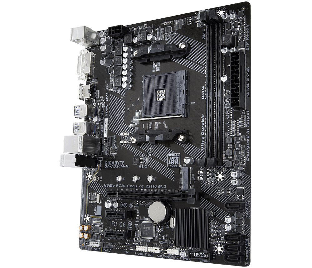Hardware :: Motherboards :: Motherboard Gigabyte GA-A320M-H