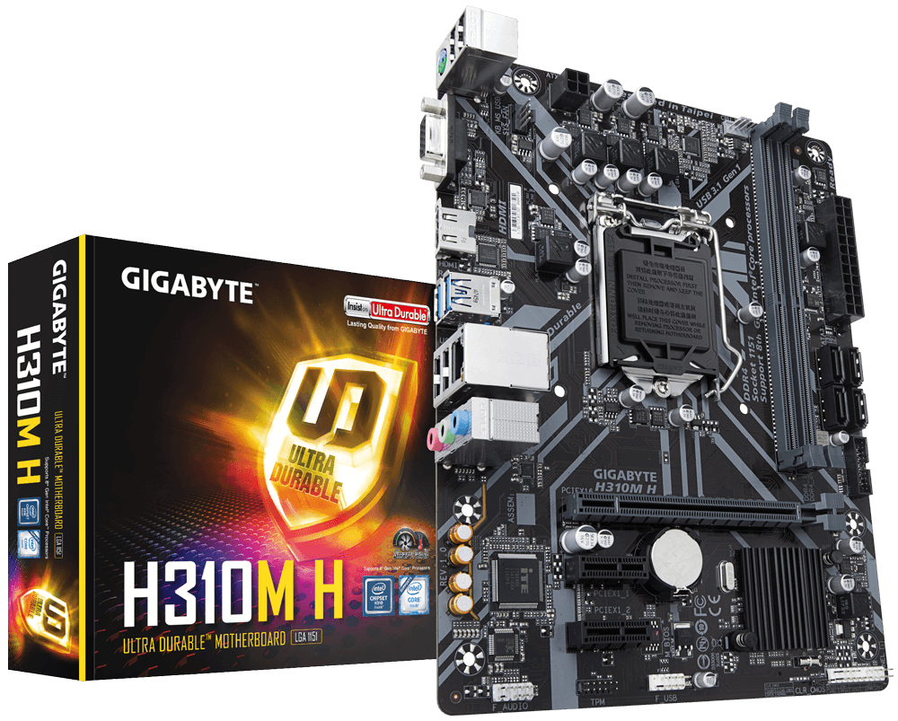 Gigabyte H510M H carte mère Intel H510 Express LGA 1200 (Socket H5) micro  ATX