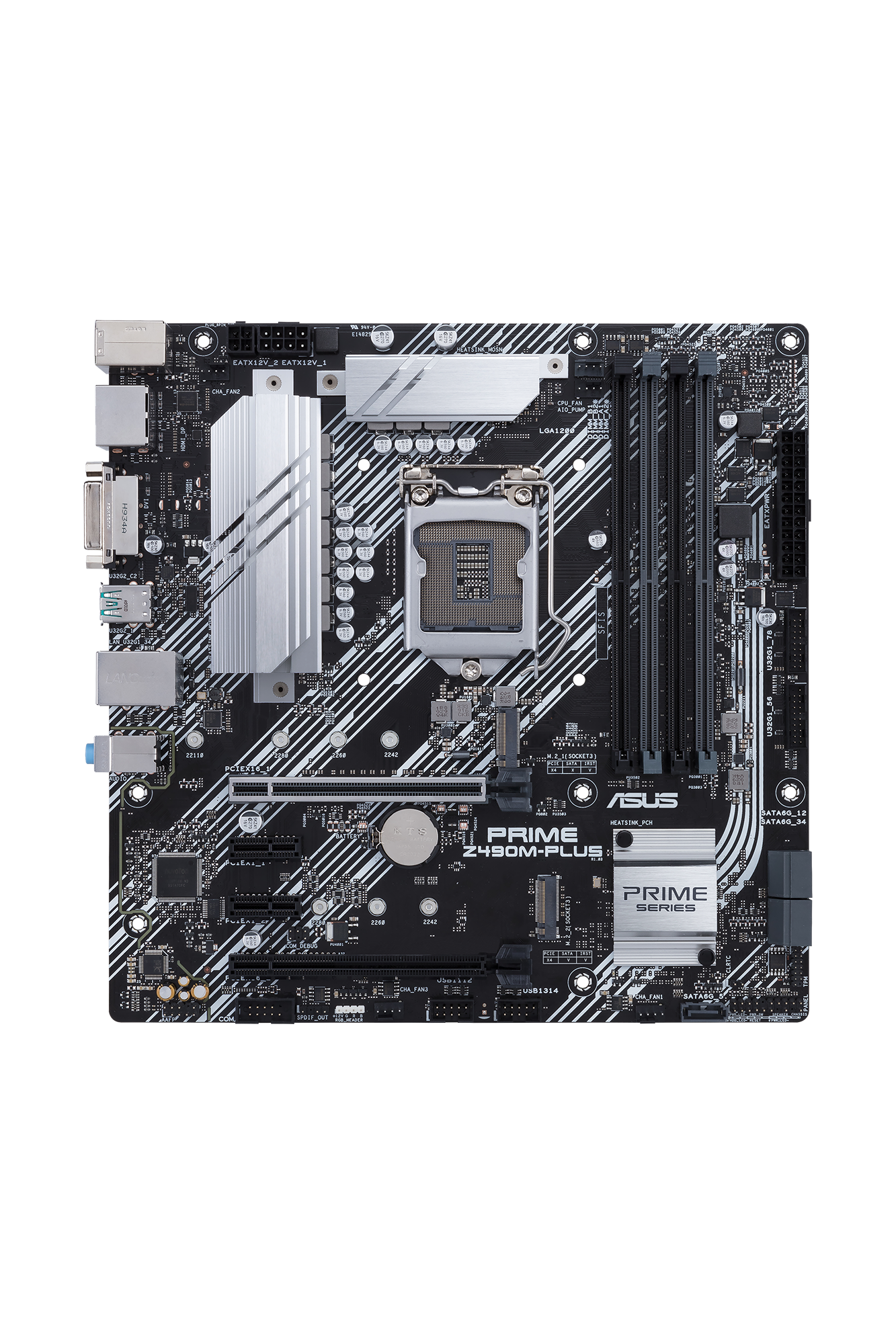 Motherboard ASUS PRIME Z490M-PLUS LGA 1200, Micro ATX, Intel Z490