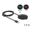 Delock D20672 - USB Condenser Microphone for Conferences, Omnidirectional