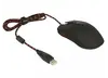 DeLOCK 12531 - Mouse, Ambidextrous, USB, Type-A, Optical 4800DPI, Black