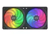 Cooler Master MasterFan SF240R ARGB - Computer Case, 12cm, Black