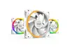 be quiet! Light Wings - Computer Case Fan, Triple Pack, PWM  12cm, White