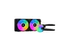 Fractal Design Lumen S24 v2 RGB - Processor All-in-one Liquid Cooler, 12cm, Black