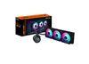 Gigabyte AORUS WATERFORCE II 360 - AIO Liquid CPU Cooler, 3x120mm, Black – קירור למעבד גיגהבייט