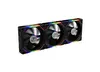GAMDIAS AEOLUS P2-1203 - PC Case Fans, ARGB, 3-pack, 120mm, PWM, Black