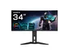 GIGABYTE MO34WQC2 - 34” Curved Gaming Monitor, OLED, WQHD, 240Hz, Black