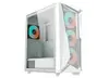 GIGABYTE C301 GLASS WHITE - Gaming PC Case, Midi Tower, White
