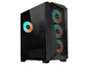 GIGABYTE C301 GLASS - Gaming PC Case, Midi Tower, Black