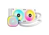 Corsair iCUE LINK H100i - AIO Liquid CPU Cooler, 240mm, RGB, White
