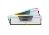 Corsair Vengeance RGB CMH64GX5M2B6000C30W - 64GB (2x32GB) Memory Module, DDR5, 6000MHz, CL30