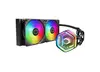 CoolerMaster 240 ATMOS - ARGB Liquid CPU Cooler, Black