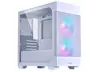Lancool 205M MESH Snow - Gaming PC Case, Micro ATX, White