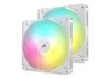 Corsair RS140 ARGB - PC Case Fans (x2), 140mm, PWM, White