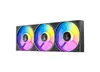 Antec C120 - PC Case Fans, ARGB, 120mm, PWM, 3x, Black